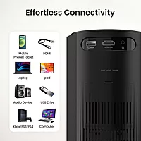 Portronics Beem 410 Smart LED Projector – 1080p Full HD, WiFi, Compact & Portable | Vibrant Colors, Easy Connectivity | Ideal for Home Theater, Gaming & Presentations