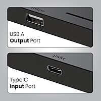 Portronics Freedom 6 – A versatile 6-in-1 wireless charger featuring an integrated alarm clock, perfect for charging multiple devices simultaneously while keeping you on schedule. Sleek and efficient!