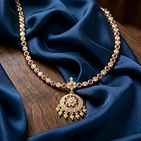 Gold Plated Necklace for Women and Girls