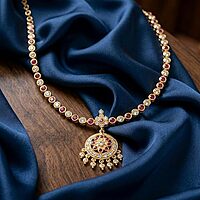 Gold Plated Necklace for Women and Girls