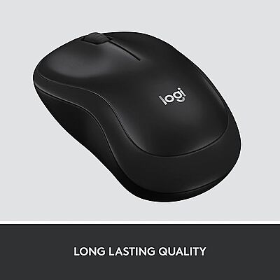 Open Box Logitech M220 / Silent Buttons, 1000 DPI Tracking, Ambidextrous Wireless Optical Mouse