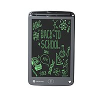 Portronics Ruffpad 12 – 12" LCD Writing Pad, Black. Perfect for notes, sketches, and reminders. Lightweight, portable, and eco-friendly. Easy to use with a simple erase button. Ideal for all ages.