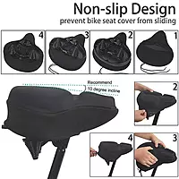Velo Gel Cushion Bicycle Saddle Cover
