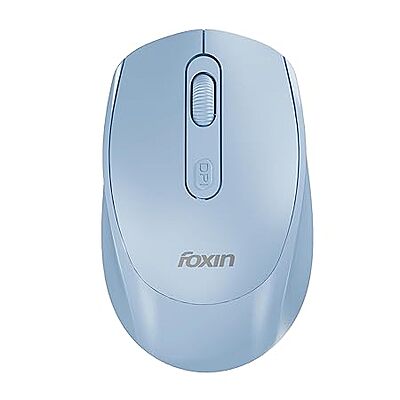 WIRELESS MOUSE FOXIN FLOW BT+2.4GHZ DPI (BLUE)