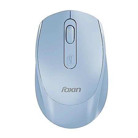 WIRELESS MOUSE FOXIN FLOW BT+2.4GHZ DPI (BLUE)