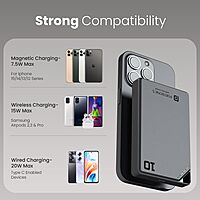 Portronics Boosty 10K is a sleek 10000mAh power bank with 15W wireless charging. It features dual USB ports, fast charging, and a compact design, perfect for on-the-go charging needs.