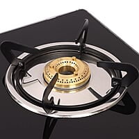 Wonderchef Glory 4 Burner Glass Cooktop, Black 8mm Toughened Glass Ergonomic Knobs Ergonomic Knobs