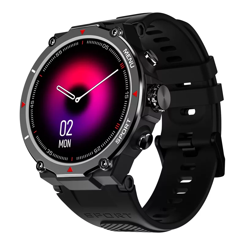 Noise Force Rugged Smartwatch Jet Black