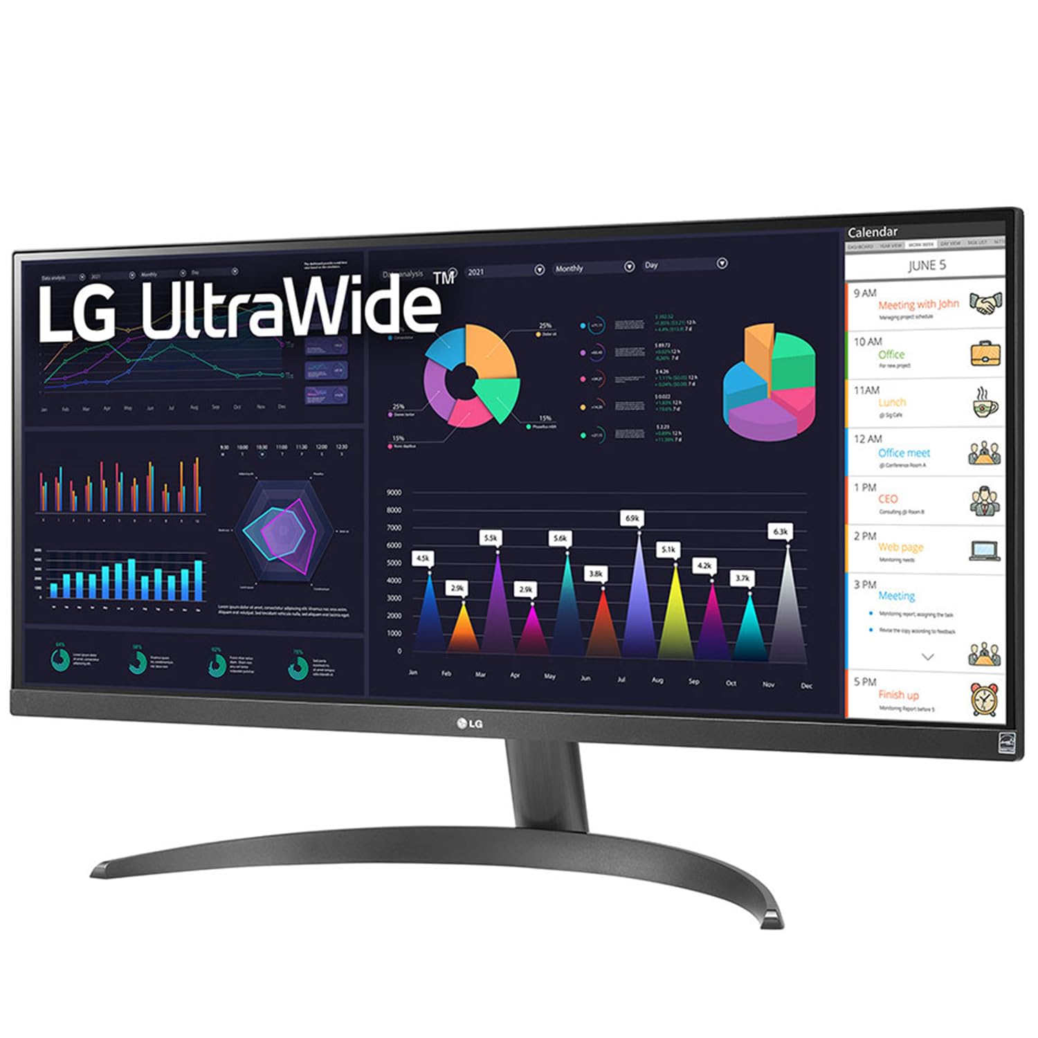 LG, 29 Inch UltraWide Full HD IPS Monitor, 29WQ500-B