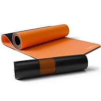 Lifelong Dual Color TPE Material Yoga Mat for Women & Men 6mm Anti-Slip Yoga Mat for Gym Workout Exercise Mat