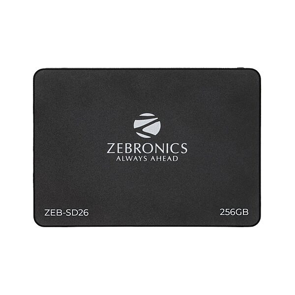 Zeb-SD26 256 Gb (SSD), TLC, SATA II & SATA III Interface, high-speed data transfer, reliable performance, ideal for upgrading laptops and desktops, compact design, energy-efficient storage solution.