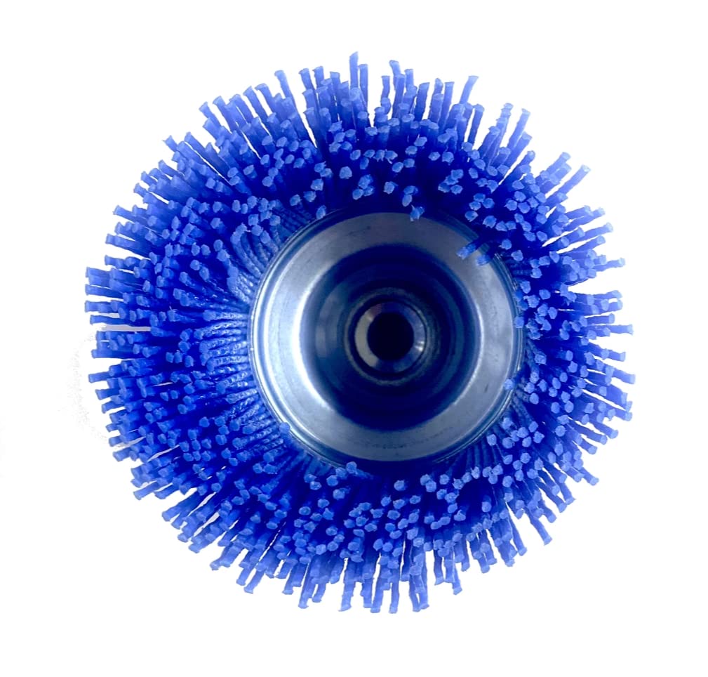 Jon Bhandari Nylon Abrasive Wheel 75 mm (M10) Blue JB-B-018A