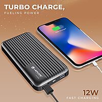 Lapcare Smart Tank VI LPB‑423: 20,000 mAh Li‑Polymer power bank with 12 W fast charging, 4‑port output (USB‑A, Type‑C, Micro‑USB), LED indicator & multi‑protection.