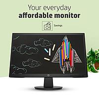 HP 21.5 Inches FHD Monitor features a sleek design, vibrant colors, and sharp visuals. Perfect for work or entertainment, it offers HDMI and VGA connectivity for versatile use. Enjoy stunning clarity!