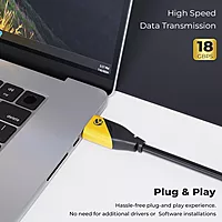 Lapcare HDMI 2.0 Cable – High-Speed 4K Video & Audio for TVs, PCs, Monitors & Gaming Consoles