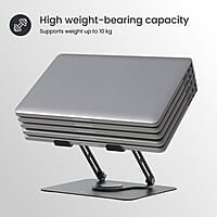 Portronics My Buddy K9 - Portable Laptop Stand - Adjustable elevation levels