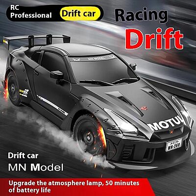 MN268 1:16 Scale RWD Drift RC Car – GTR Style | 2.4GHz RTR High-Speed Remote Control Car