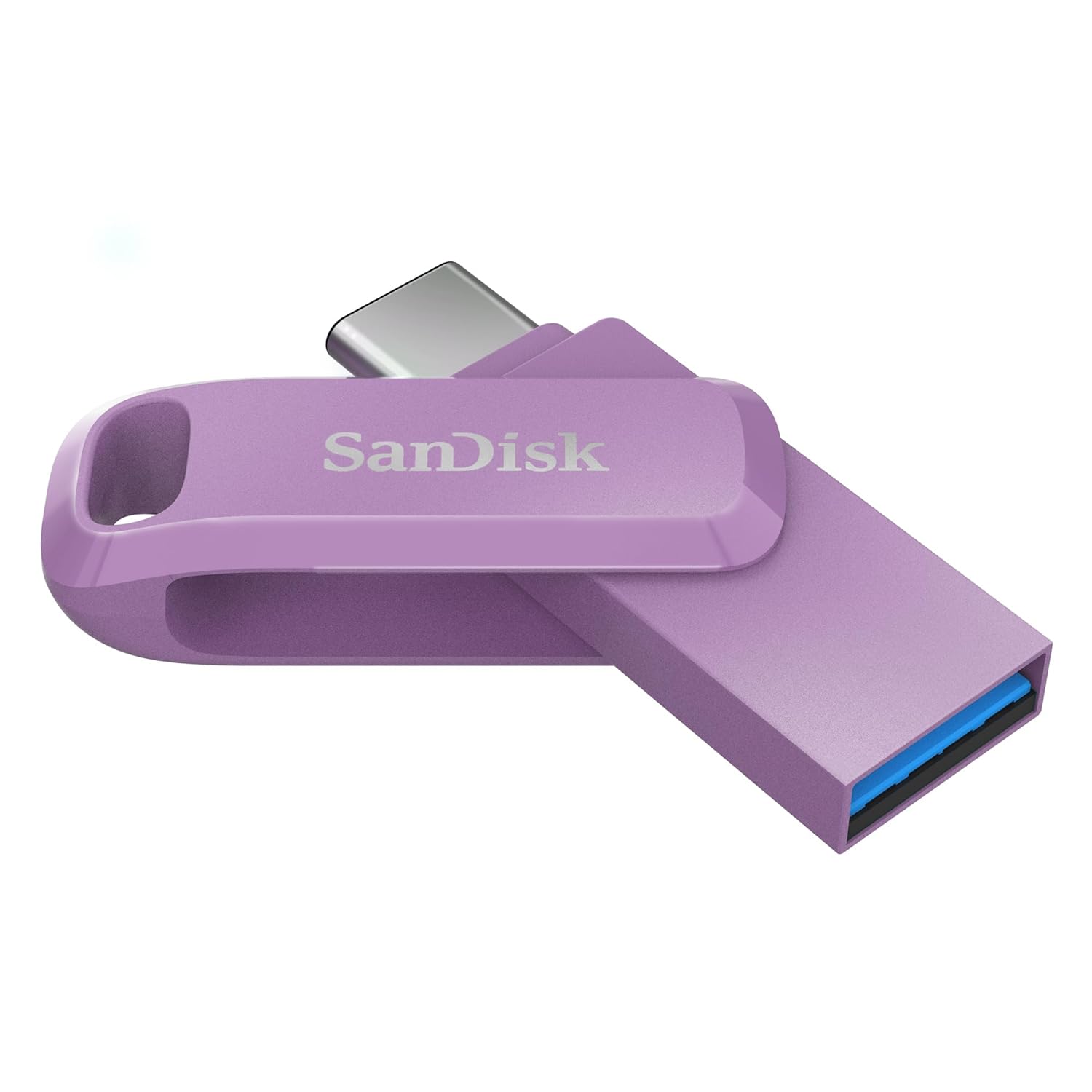 SanDisk Ultra Dual Drive Go 256GB Pen Drive – USB-A & Type-C | Lavender