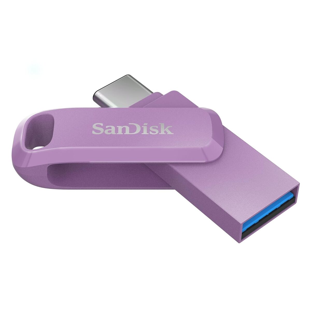 SanDisk Ultra Dual Drive Go 256GB Pen Drive – USB-A & Type-C | Lavender