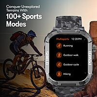 Fastrack Limitless Valor Smart Watch with 1.91" Ultra HD Display, Bluetooth Calling