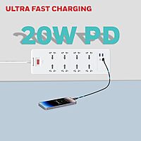 Live Tech Nicole WC03 Surge Protector – 6 Sockets, designed for safety and convenience. Protects devices from surges, features 6 outlets for multiple devices, compact design for home or office use.