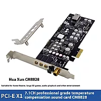 Live Tech PCIe 1x Sound Card for Desktop offers high-quality audio output, low latency, and easy installation. Perfect for gamers and music enthusiasts seeking enhanced sound performance.