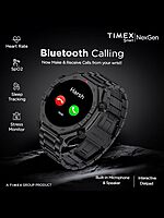 TIMEX Smart NexGen 1.43"(3.6cm) AMOLED Display with Functional Smartwatch for Unisex - TWTXW700T