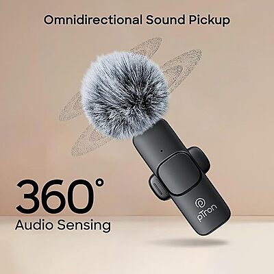 Portronics POR 2000 Dash 3 Speaker – 16W Bluetooth 5.3 | Karaoke Mic | RGB | Grey