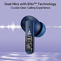 boAt Airdopes 91 Truly Wireless in Ear Ear Buds w/ 45 hrs Playtime, Beast Mode with 50 ms Low Latency, Dual Mics with ENx Tech, ASAP Charge, IWP Tech, IPX4 & Bluetooth v5.3