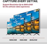 HAMMOK VERVE 15M HDMI 2.0 Fiber Optic CablHAMMOK VERVE 15M HDMI 2.0 Fiber Optic Cable – 4K High-Speed Video & Audio Transmissione – 4K