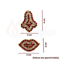 God Ornament Amman Face/Mugam with Naga Crown/Kireedom and Double Attigai/Necklace