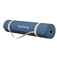 Lifelong Yoga mat for Women & Men EVA Material 6mm Anti Slip for Gym Workout