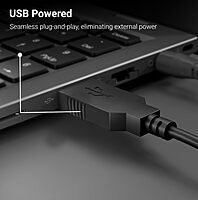 Zebronics Fame – 2.0 USB Speakers, 5W, AUX Input, Compact & Stylish Design for PC & Laptop