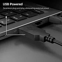 Zebronics Fame – 2.0 USB Speakers, 5W, AUX Input, Compact & Stylish Design for PC & Laptop