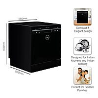 Godrej Eon Dishwasher 8 Place Setting Counter-Top Compact with an In-built heater