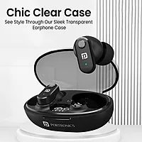 Portronics Twins S16 – TWS Earbuds, 24H Playtime, Black. Enjoy seamless connectivity, deep bass, and a comfortable fit. Perfect for music lovers and on-the-go lifestyles. Grab yours now!