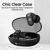 Portronics Harmonics Twins S16 in Ear Wireless TWS Earbuds with 24 Hrs Playtime Bluetooth 5.3v