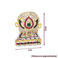 Varalakshmi Devi Idol Decorative Set Ammavari Face Ammavaru Alankaram|Lotus Hastham