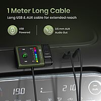 Portronics Auto Tune | Bluetooth Car Audio with Enhanced Bass Control, delivering superior sound quality and seamless connectivity for an immersive driving experience. Tune in and enjoy!