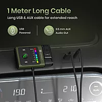 Portronics Auto Tune | Bluetooth Car Audio with Enhanced Bass Control, delivering superior sound quality and seamless connectivity for an immersive driving experience. Tune in and enjoy!