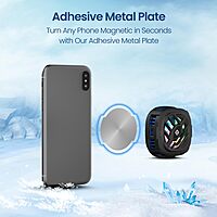 Portronics Cool XG Mobile Cooler – Magnetic, Black. This innovative cooler features a sleek design, powerful cooling technology, and easy magnetic attachment for optimal mobile comfort on the go.