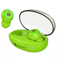 Portronics Twins S13 – TWS Earbuds, 24H Playtime, Green. Enjoy seamless connectivity, rich sound quality, and a stylish design. Perfect for music lovers and on-the-go lifestyles.