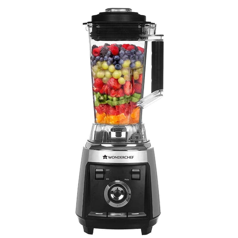 Wonderchef Regalia Professional Power Blender with Pulse Function 1200 Watt  3-in-1 Mixer,Blender,Grinder