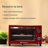 Wonderchef Oven Toaster Griller (OTG) Crimson Edge  9Litres 650W Bake Grill Roast