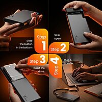 Techie 2.5 SSD External Enclosure - TC2.5ENC3 PRO