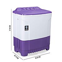 Godrej 7.5 Kg Semi-Automatic Top Loading Washing Machine