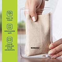 BOROSIL SET OF 2 MIXING BOWLS WITH LID 900ML + 900ML