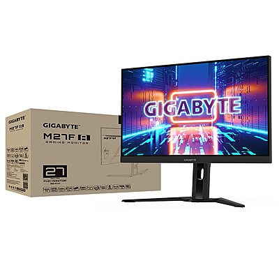 GIGABYTE, 27-inch, 165Hz SS IPS Panel, 1080p FHD Gaming Monitor, M27F A GIGABYTE, 27-inch, 165Hz SS IPS Panel, 1080p FHD Gaming Monitor, M27F A