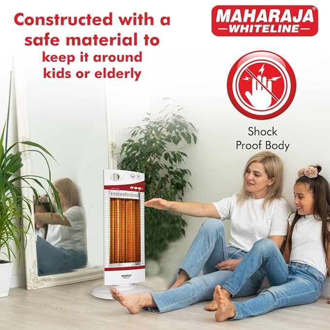 Maharaja White line Omiflux Room Heater