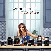 Wonderchef Regalia Fully Automatic Coffee Machine with Large 7 Inches Display
